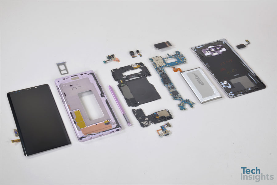 三星Galaxy Note9拆卸内部