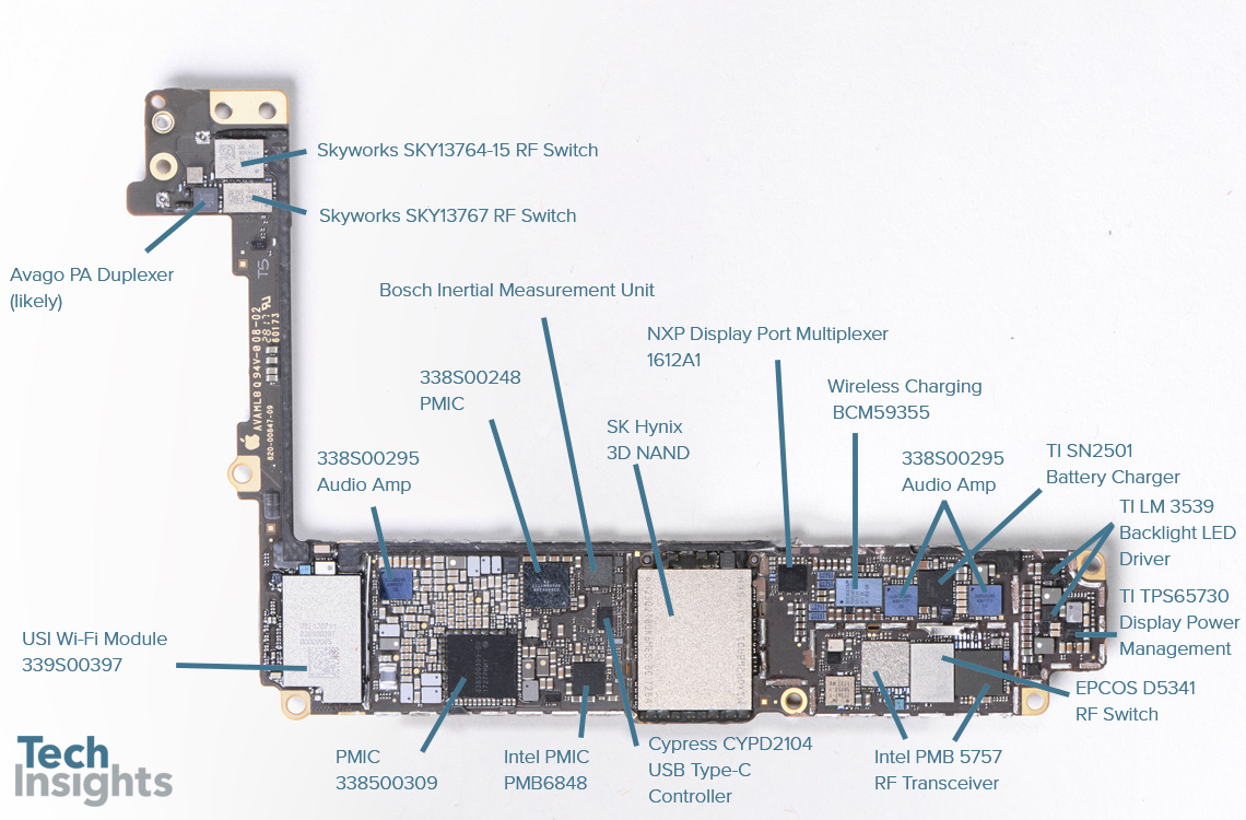 Apple iPhone 8 Plus Board